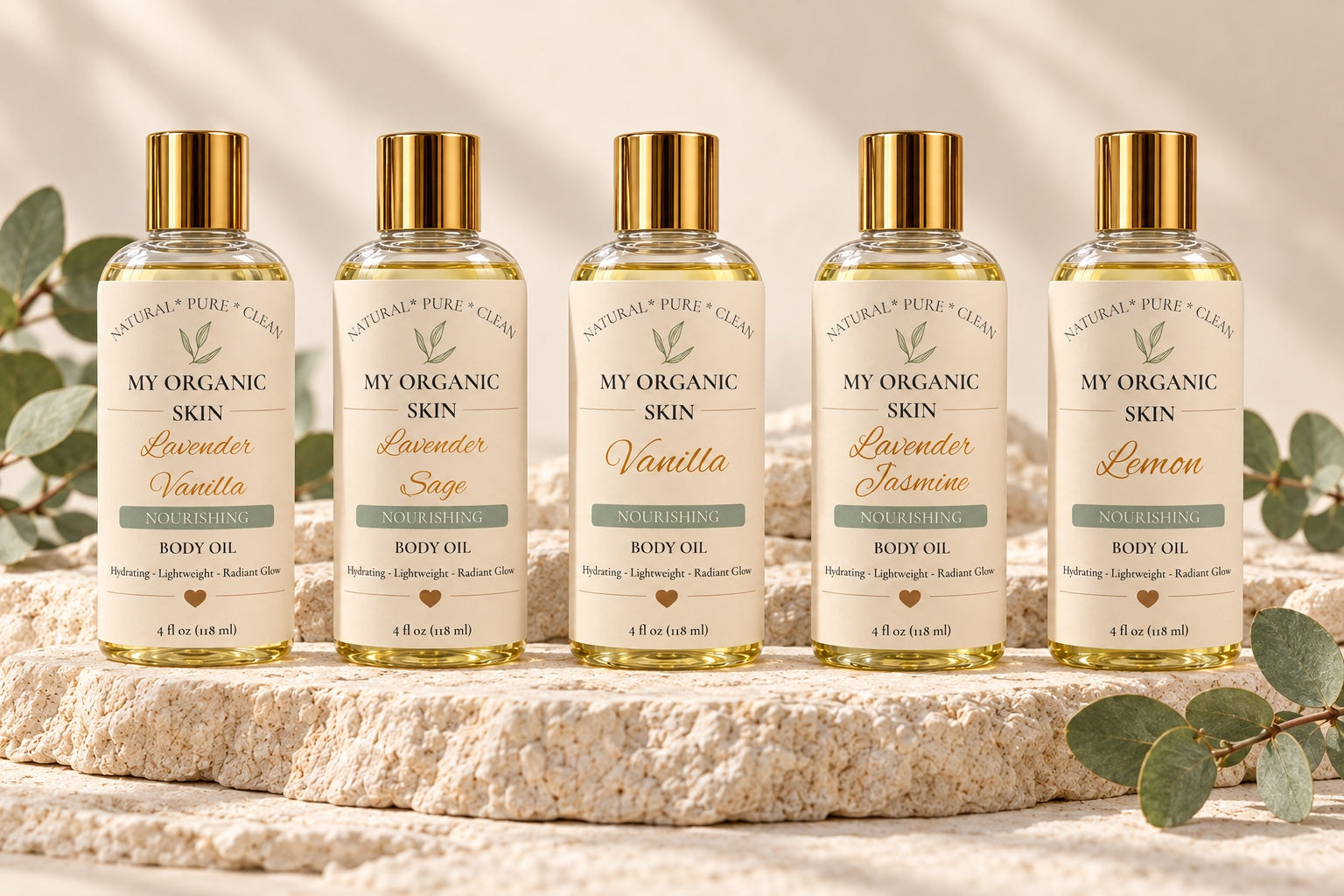 Body Oils from My Organic Skin