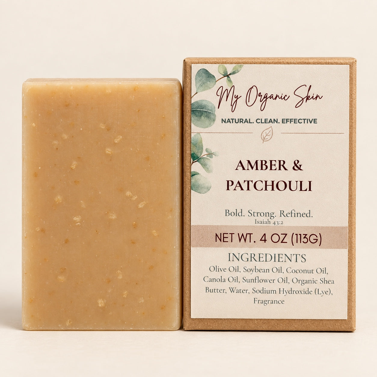 Amber Patchouli Bar