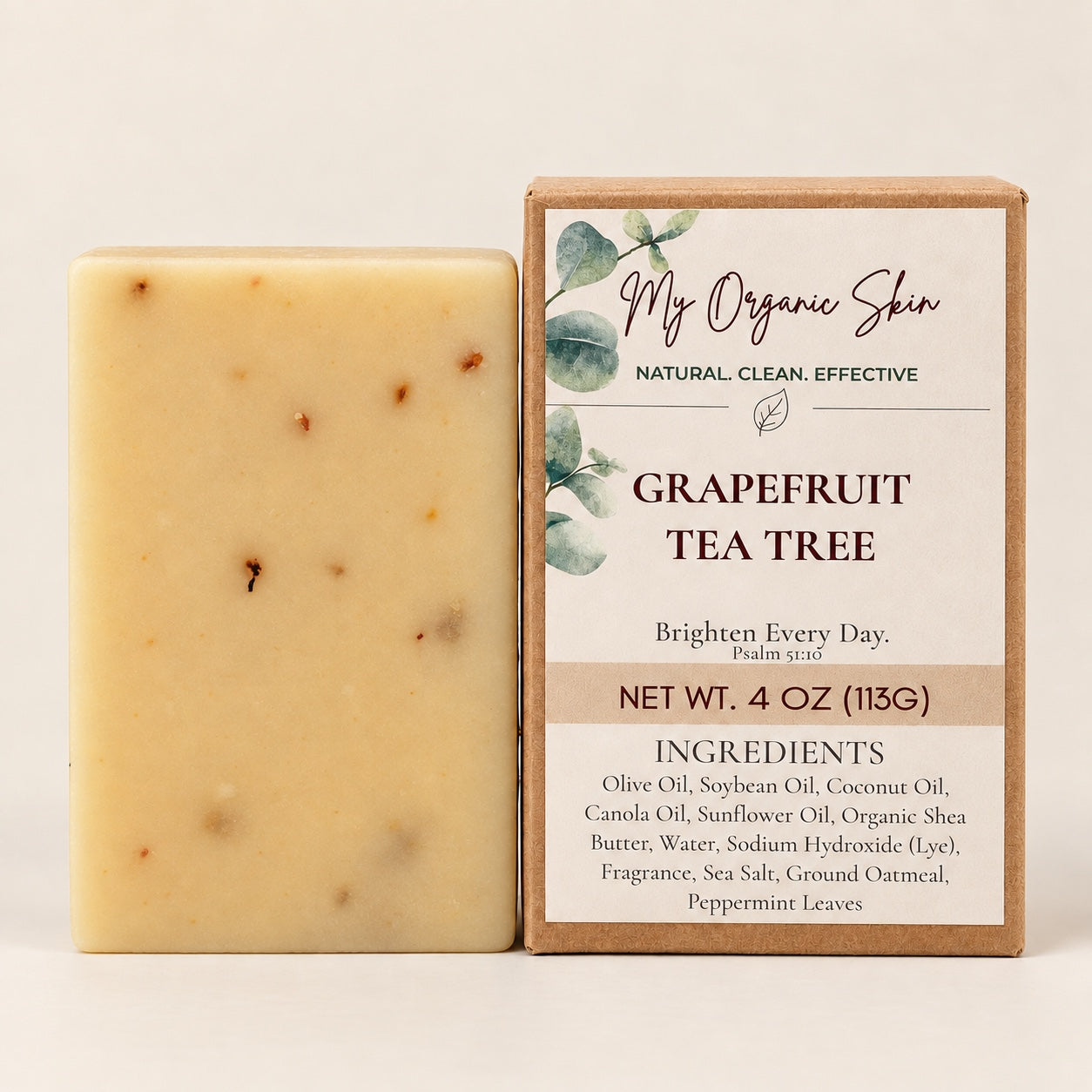 Grapefruit Tea Tree Bar
