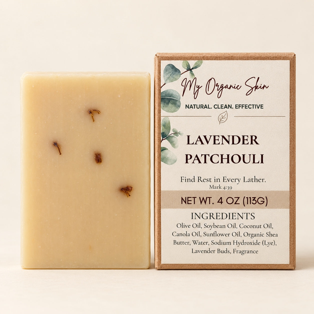 Lavender Patchouli Bar
