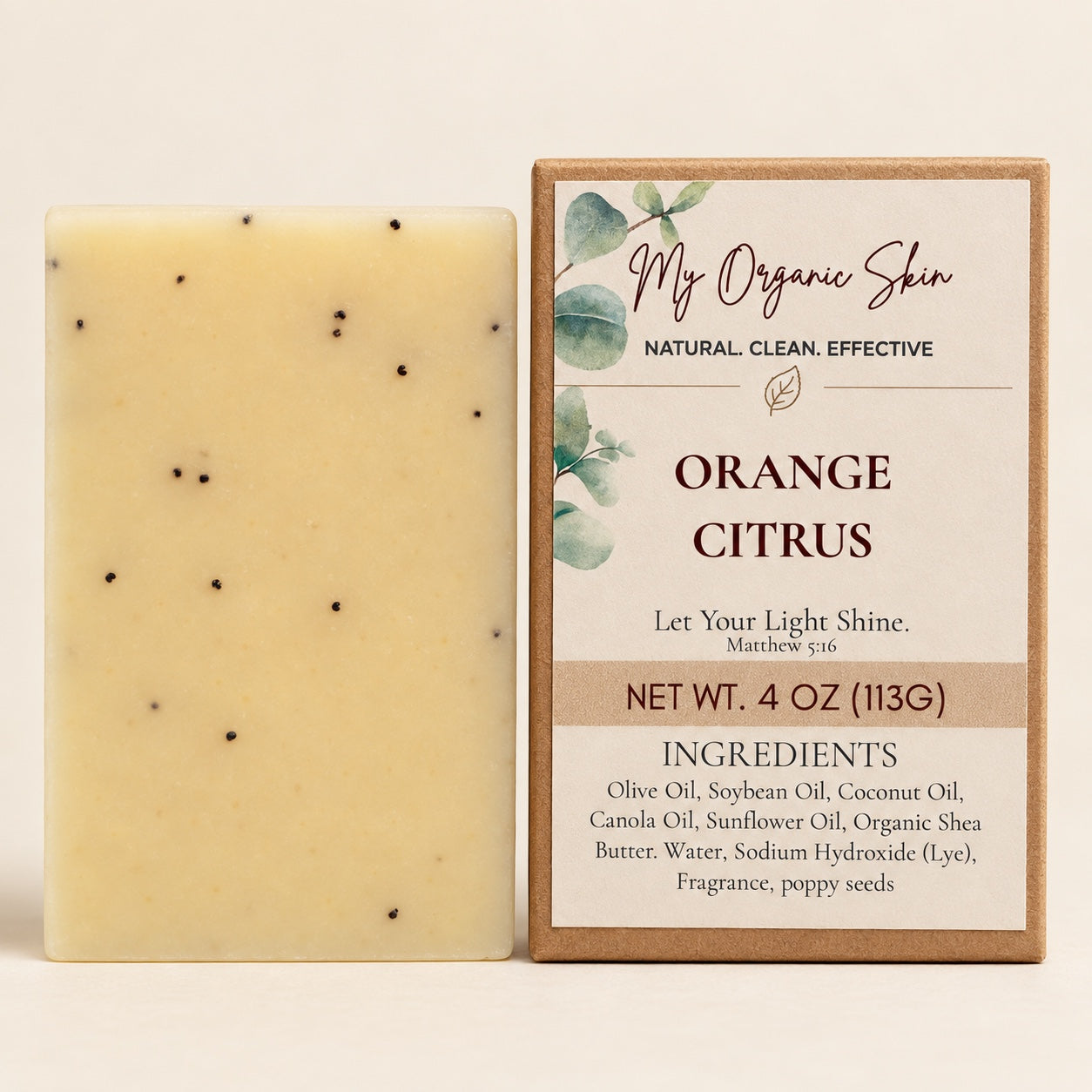 Orange Citrus Bar