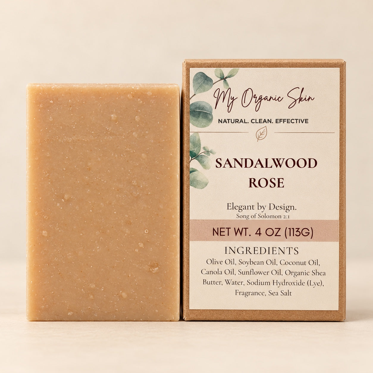 Sandalwood Rose Bar