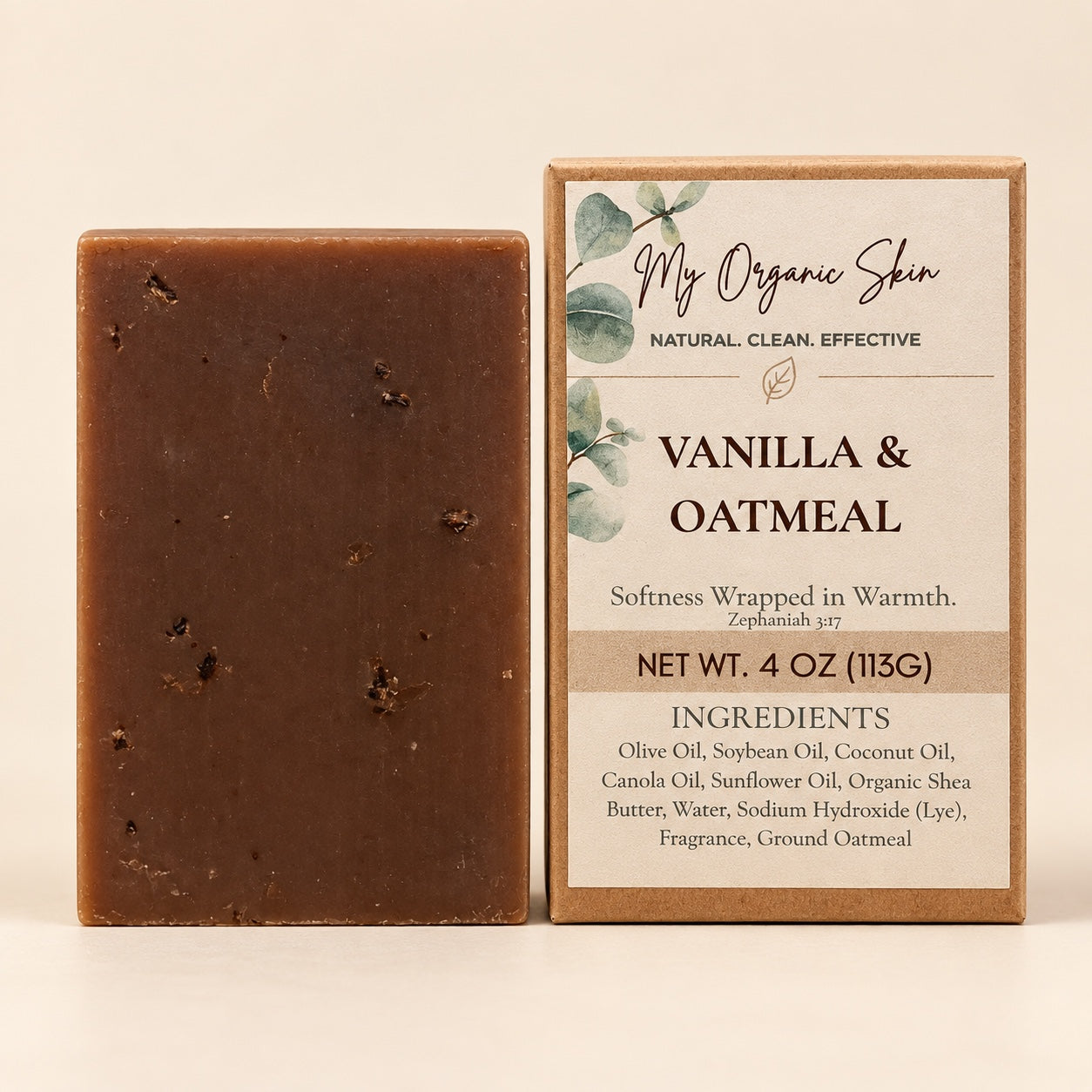 Vanilla & Oatmeal Bar